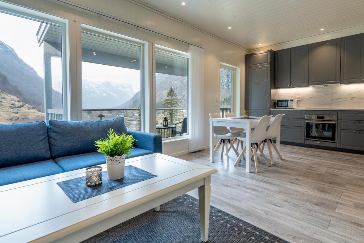 Skaimsberg Holiday Apartments Aurland Exteriér fotografie